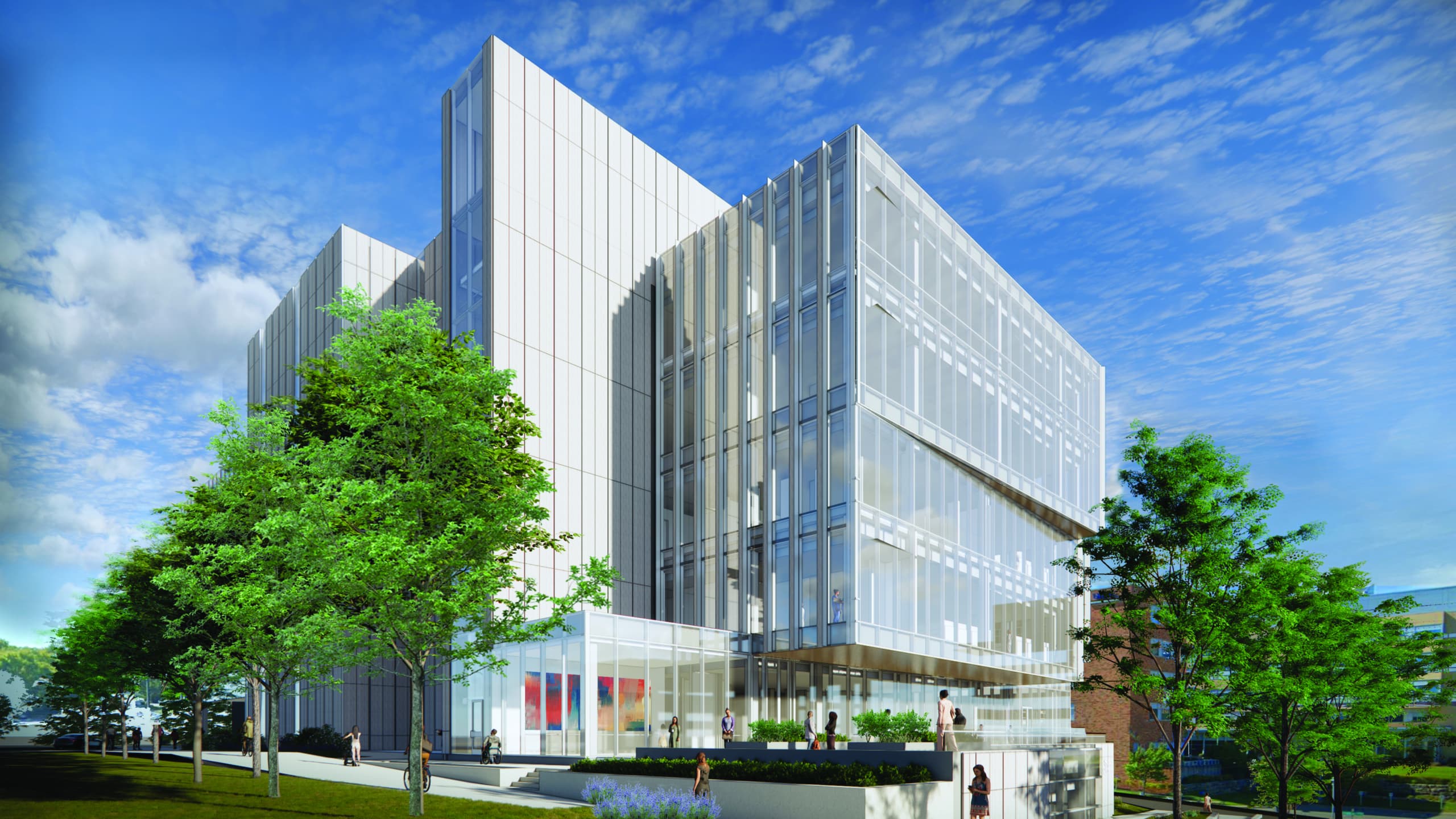 UMKC Healthcare Delivery and Innovation Building illustration