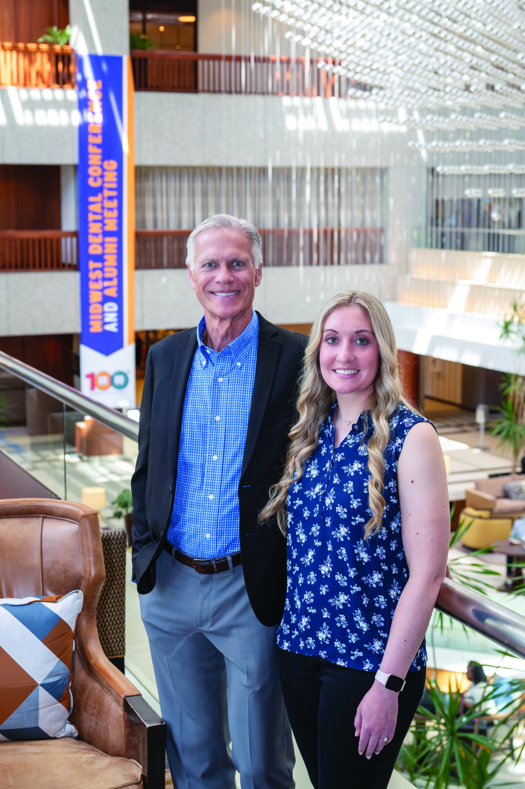 Mark Mosier and hias niece, Kiralyn Mosier