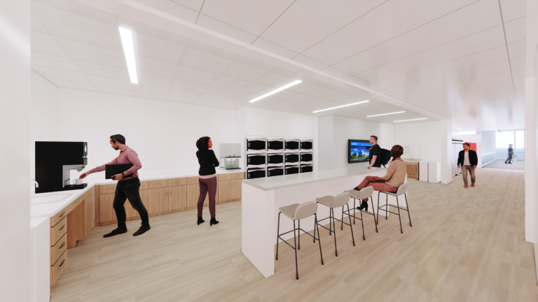 Illustration of cafe