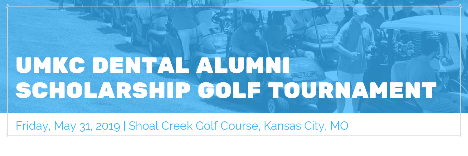 Scholarship Golf Tournament banner