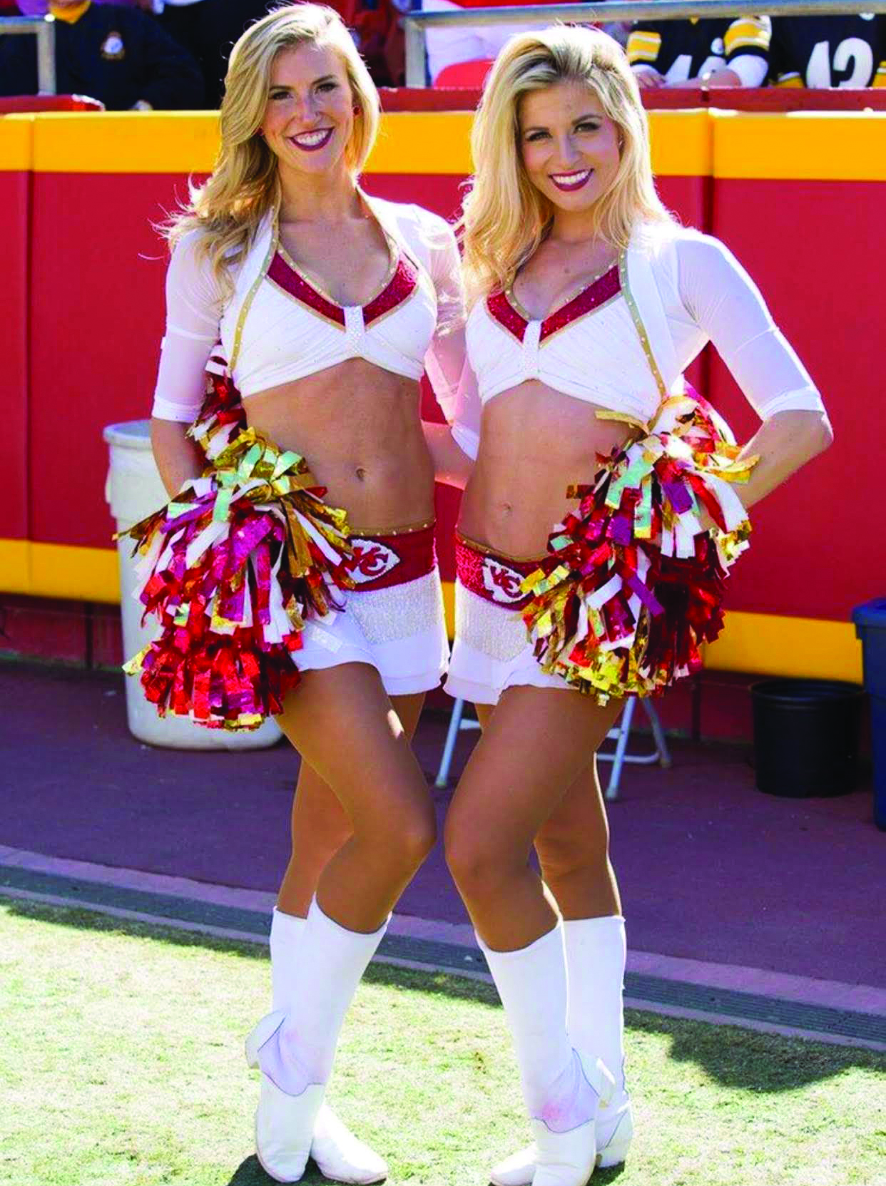 kansas city chiefs cheerleading outfit
